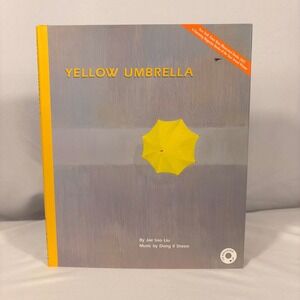 Yellow Umbrella Jae Soo Liu Hardcover Book with CD 1st American Edition 2002